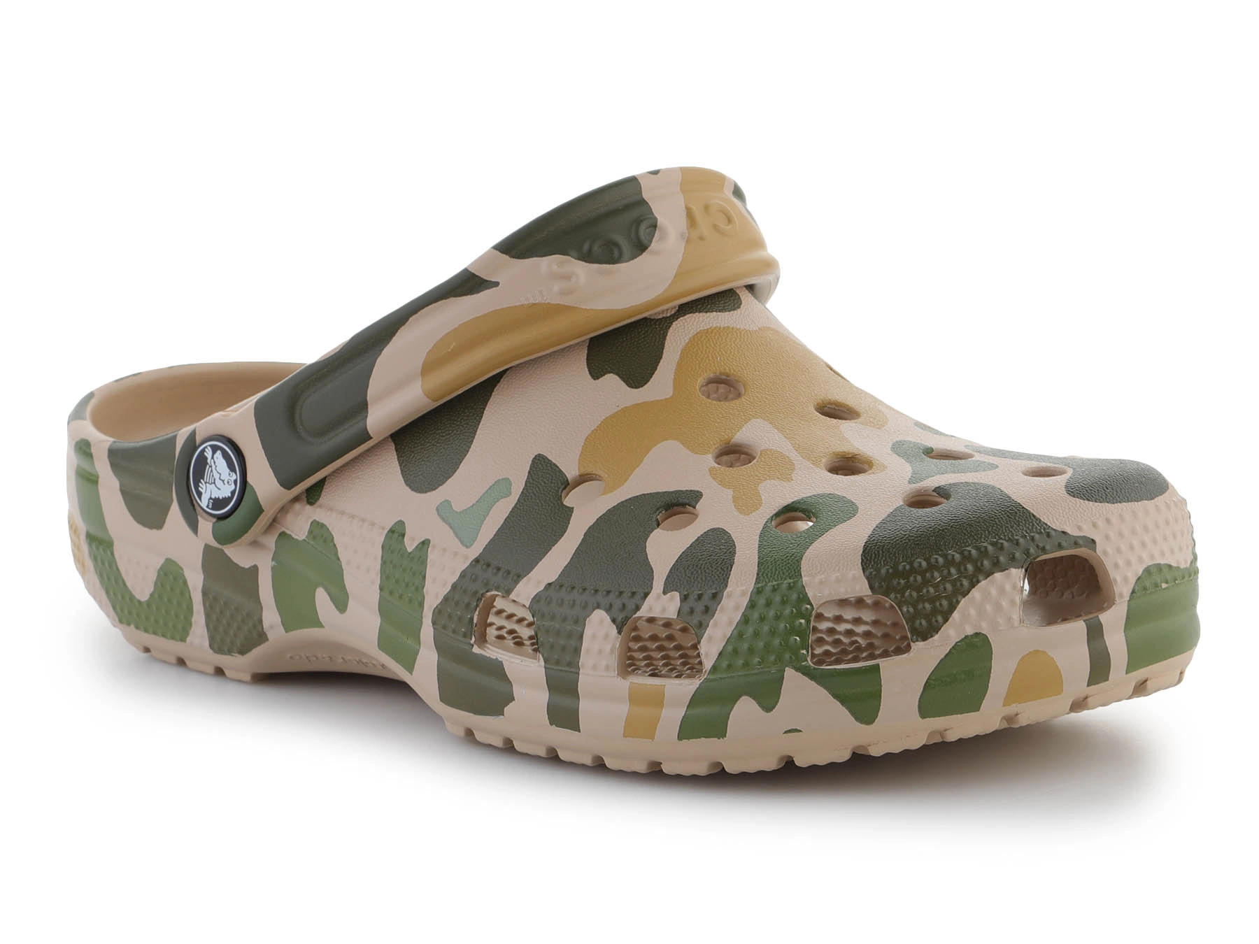 Obuwie Unisex Klapki UNISEX Crocs Classic Printed Camo Clog 206454 2Y6