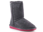 Buty zimowe BearPaw Emma Youth 608Y-903 Charcoal Pom Berry