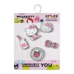 CROCS JIBBITZ NEW HELLO KITTY ELEVATED 5 PACK 10010555