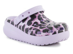 KLAPKI DZIECIĘCE CROCS CLASSIC ANIMAL CUTIE KIDS CLOG LEOPARD 207838-90L