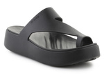 CROCS Getaway Platform Toe Loop 210834-001 Black